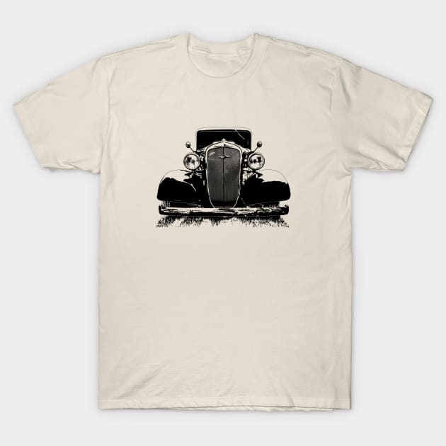35 Chevy Master Deluxe front view T-Shirt by ZoeysGarage
